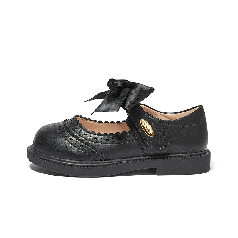 Детские кожаные туфли с нескользящей подошвой и низким верхом Snoffy, черный
Детские кожаные туфли с нескользящей подошвой и низким верхом Snoffy, черный