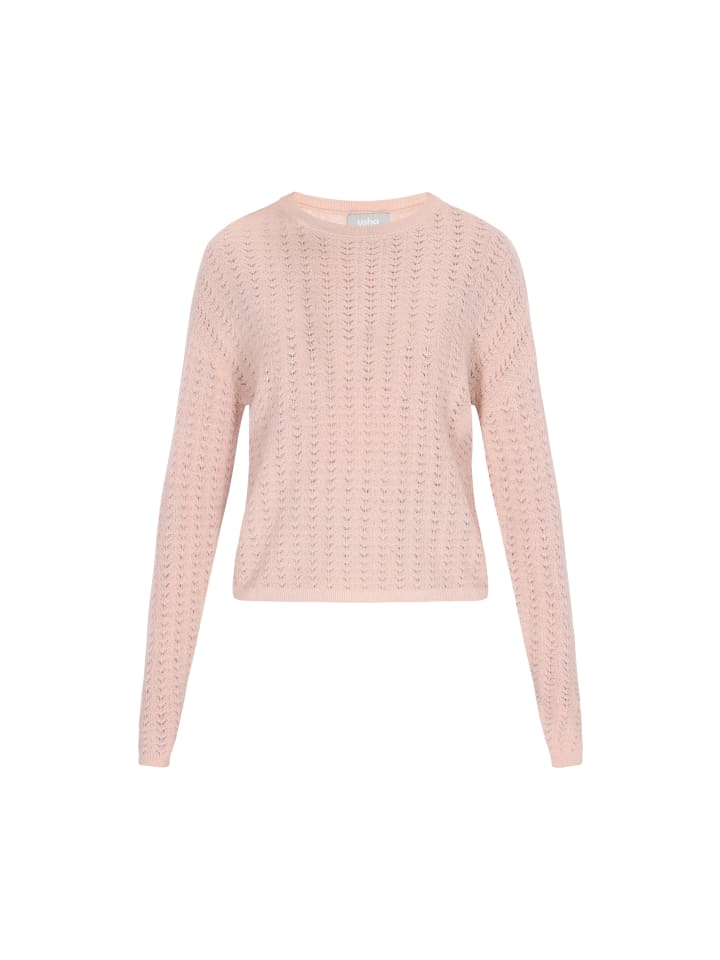 Женский свитер светло-розового цвета Usha
Женский свитер светло-розового цвета Usha