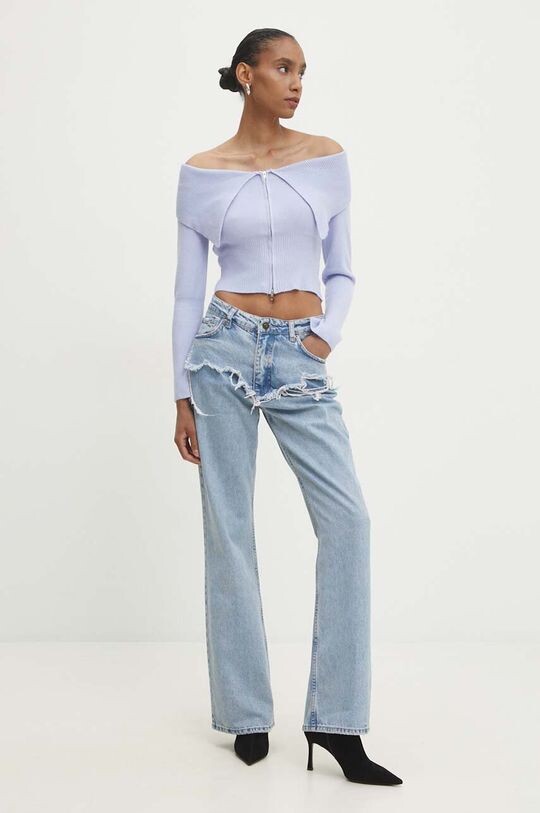 Кардиган Answear Lab, синий 
Кардиган Answear Lab, синий