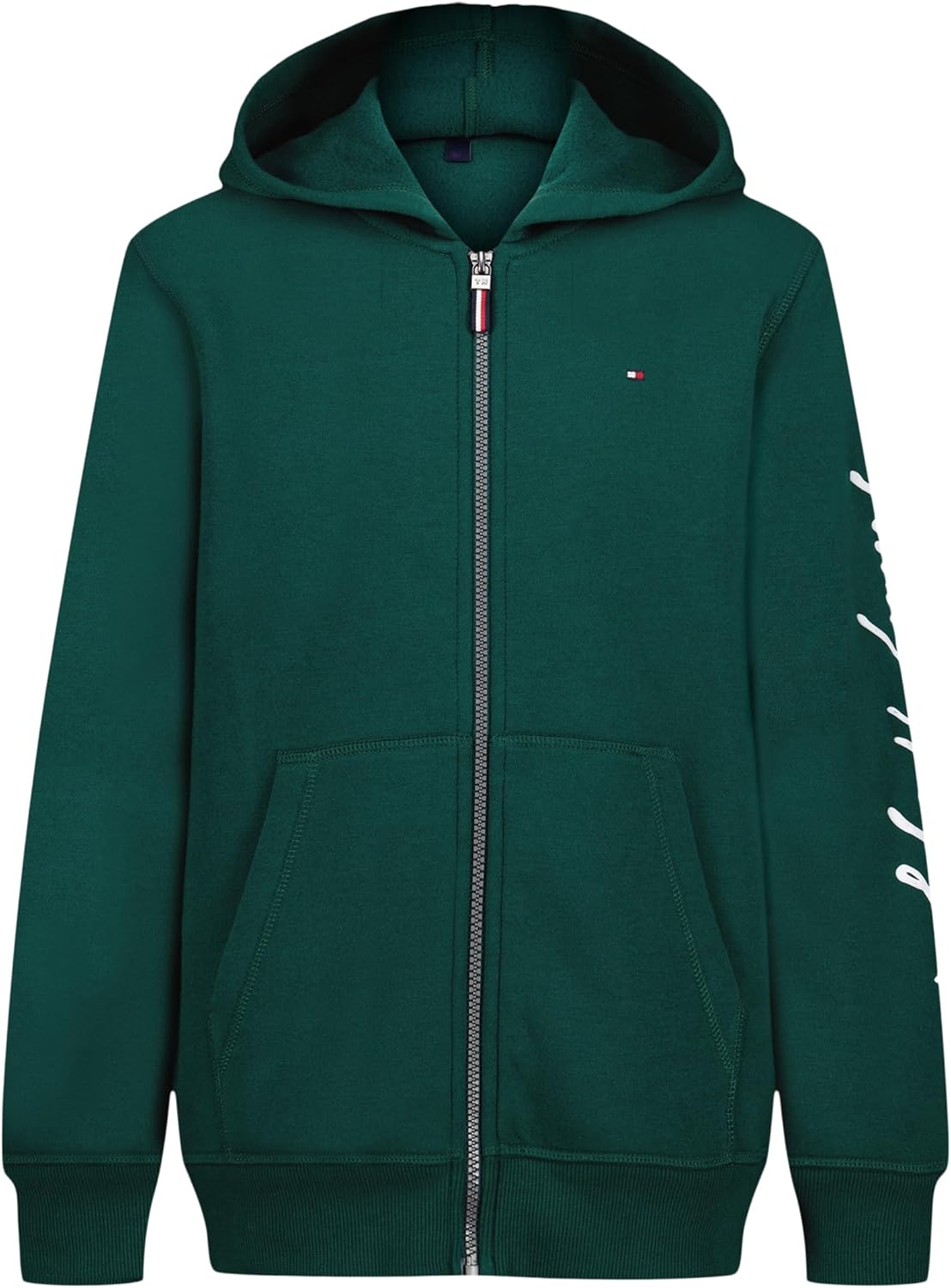 Толстовка Tommy Hilfiger для мальчиков с длинным рукавом, флисом, на молнии, с передними карманами, Signature Rain Forest
Толстовка Tommy Hilfiger для мальчиков с длинным рукавом, флисом, на молнии, с передними карманами, Signature Rain Forest