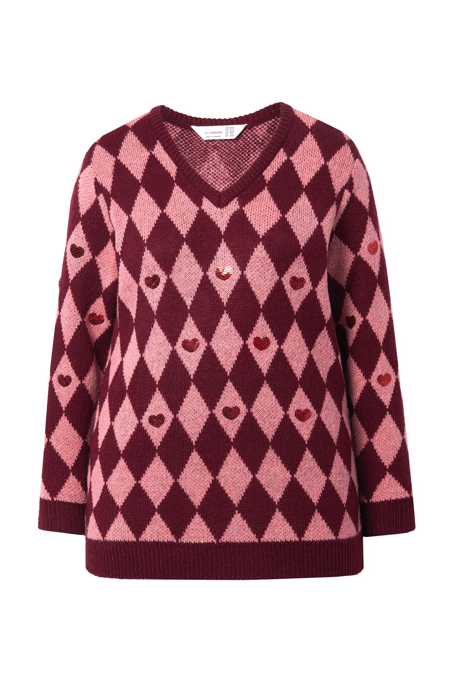 Свитер MIAMODA, Carmine red/Pastel red
Свитер MIAMODA, Carmine red/Pastel red