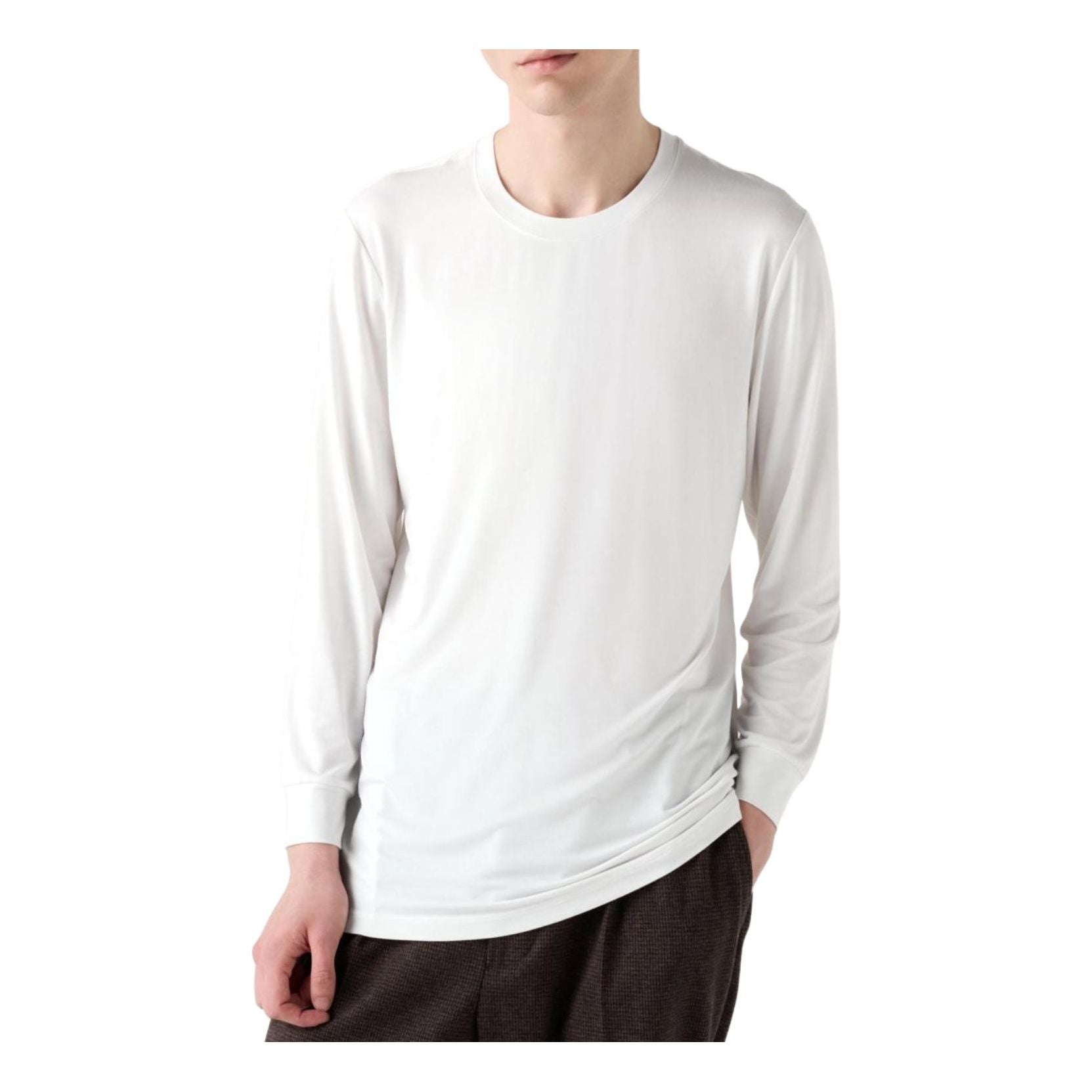 Футболка UNIQLO HEATTECH с круглым вырезом и рукавом 3/4, белая
Футболка UNIQLO HEATTECH с круглым вырезом и рукавом 3/4, белая