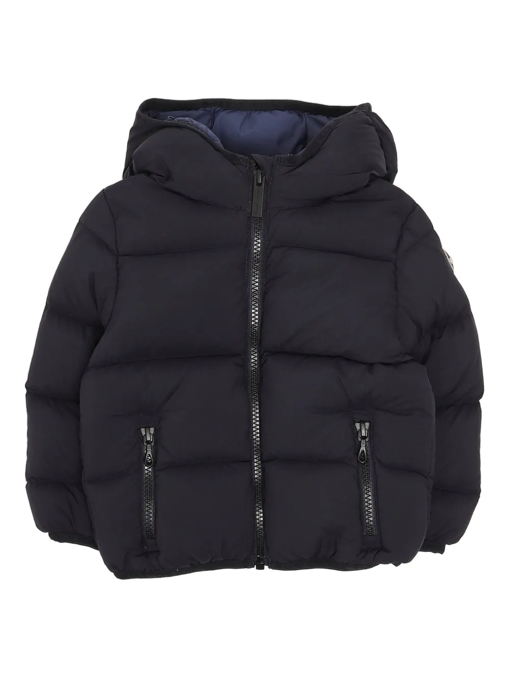 Пуховик на молнии с капюшоном Colmar Kids, синий
Пуховик на молнии с капюшоном Colmar Kids, синий