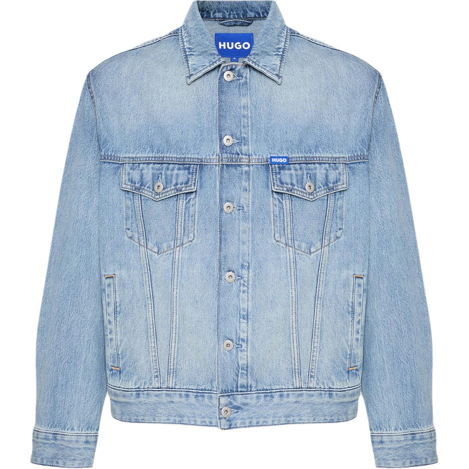 HUGO BOSS Джинсовая куртка мужская синяя
HUGO BOSS Джинсовая куртка мужская синяя