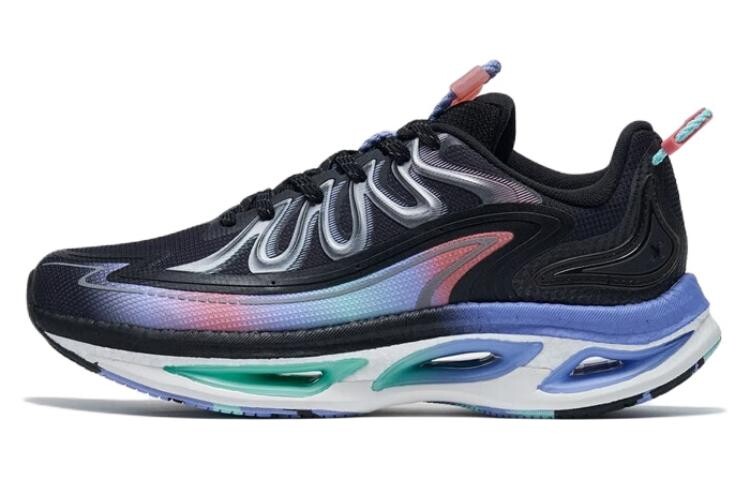 Кроссовки для бега Wind & Fire 26th Generation женские с низким верхом, черные/фиолетовые Xtep 
Кроссовки для бега Wind & Fire 26th Generation женские с низким верхом, черные/фиолетовые Xtep