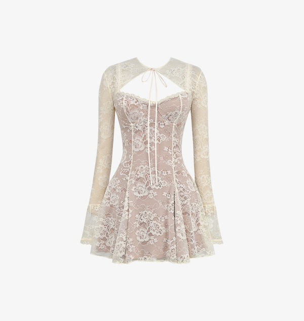 Мини-Платье Alice с кружевом в форме сердца House Of Cb, бежевый
Мини-Платье Alice с кружевом в форме сердца House Of Cb, бежевый