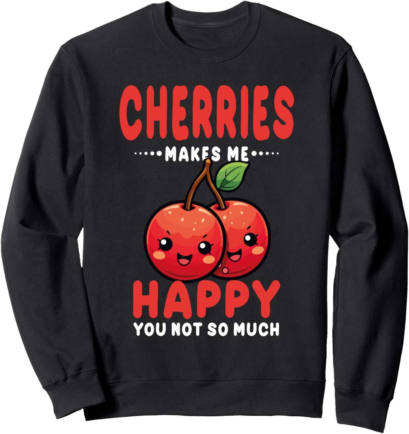 Милый дизайн с вишнями - Забавная толстовка с вишнями Cherries Kawaii Food Design, черный
Милый дизайн с вишнями - Забавная толстовка с вишнями Cherries Kawaii Food Design, черный