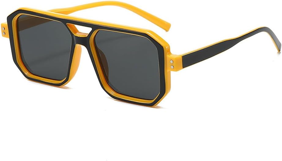 Мужские солнцезащитные очки в стиле панк с двойной перемычкой, прозрачные градиентные линзы, защита от ультрафиолета UV400, женские солнцезащитные очки HVTVTLA, Black Orange Gray
Мужские солнцезащитные очки в стиле панк с двойной перемычкой, прозрачные градиентные линзы, защита от ультрафиолета UV400, женские солнцезащитные очки HVTVTLA, Black Orange Gray