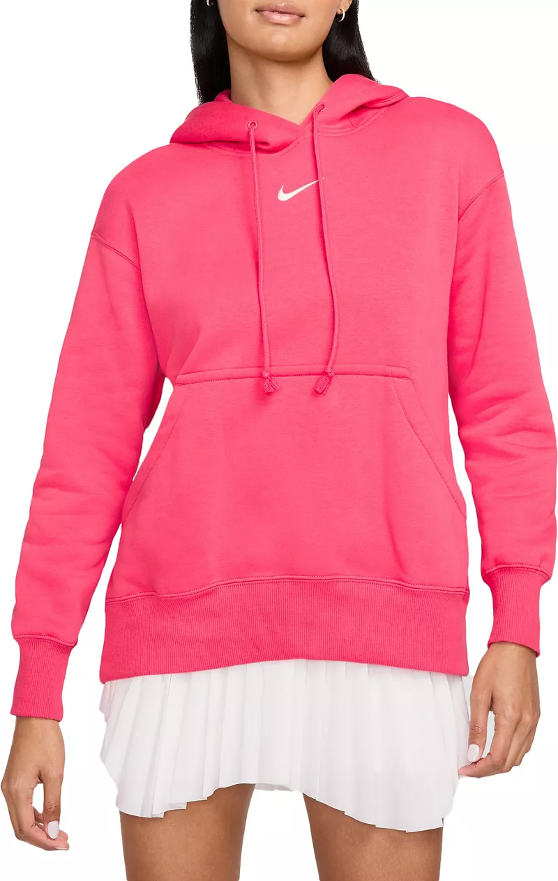 Женский свободный пуловер с капюшоном из флиса Nike Sportswear Phoenix, цвет Aster Pink
Женский свободный пуловер с капюшоном из флиса Nike Sportswear Phoenix, цвет Aster Pink