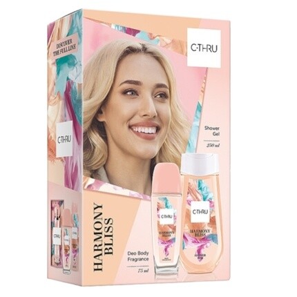 Bliss Duo Натуральный Дезодорант 75мл И Гель Для Душа 250мл Harmony
Bliss Duo Натуральный Дезодорант 75мл И Гель Для Душа 250мл Harmony