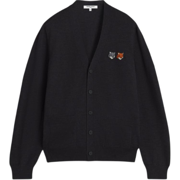 Maison Kitsune Мужской трикотаж SS25, антрацитовый цвет
Maison Kitsune Мужской трикотаж SS25, антрацитовый цвет