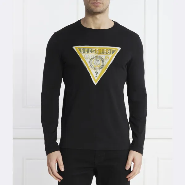Облегающий крой с длинным рукавом Guess, черный
Облегающий крой с длинным рукавом Guess, черный