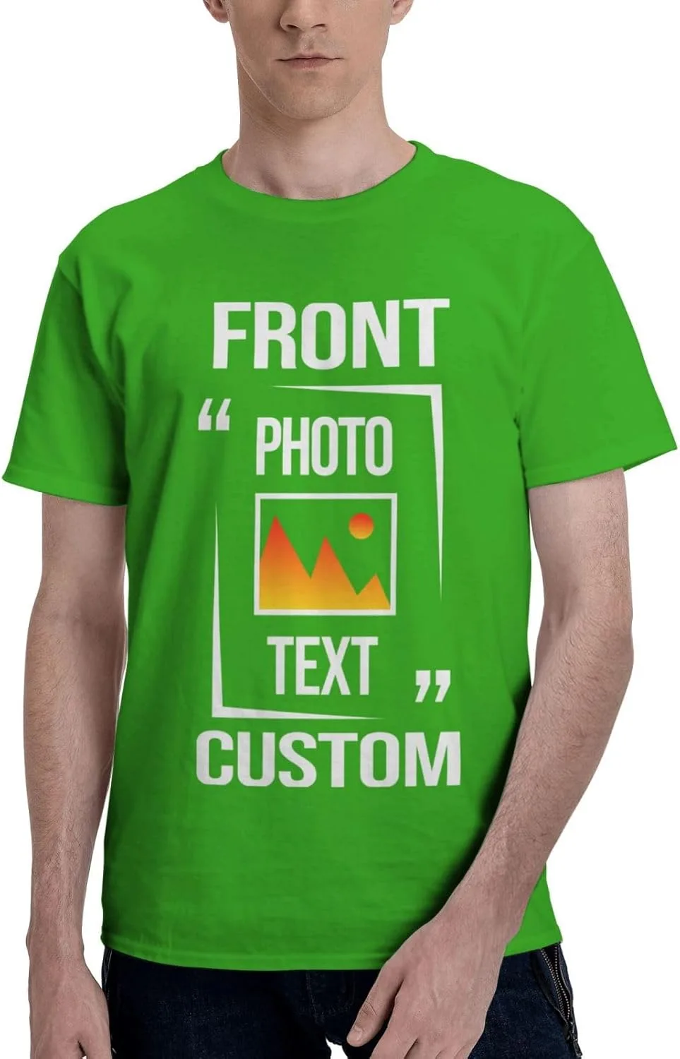 Футболка Custom с индивидуальным дизайном, черная, хлопок
Футболка Custom с индивидуальным дизайном, черная, хлопок