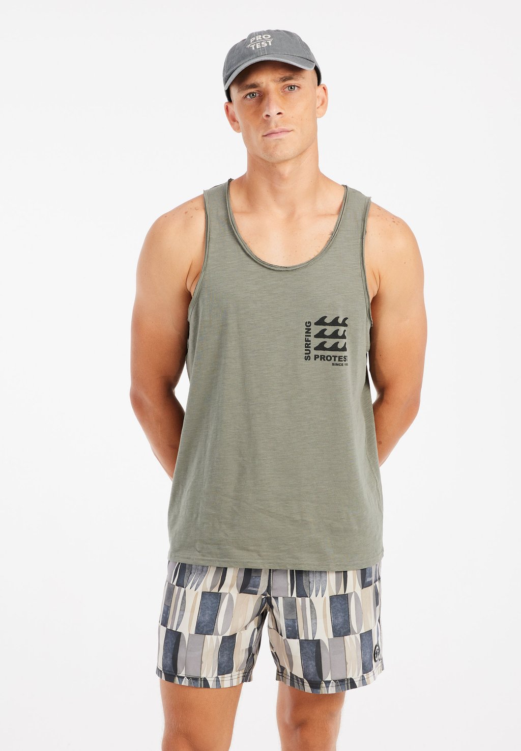 Майка Protest, серый
Майка Protest, серый