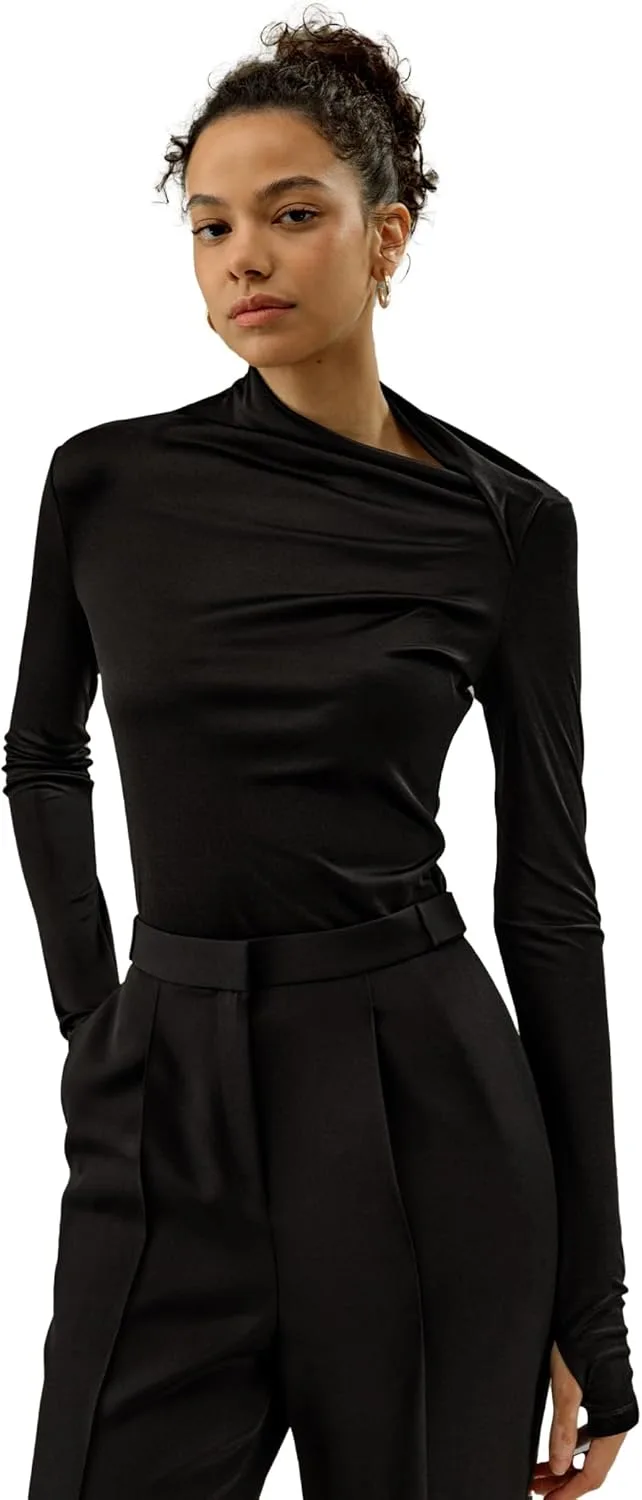 LilySilk женская футболка из чистого шелка тутового шелкопряда Slim Fit с длинным рукавом
LilySilk женская футболка из чистого шелка тутового шелкопряда Slim Fit с длинным рукавом