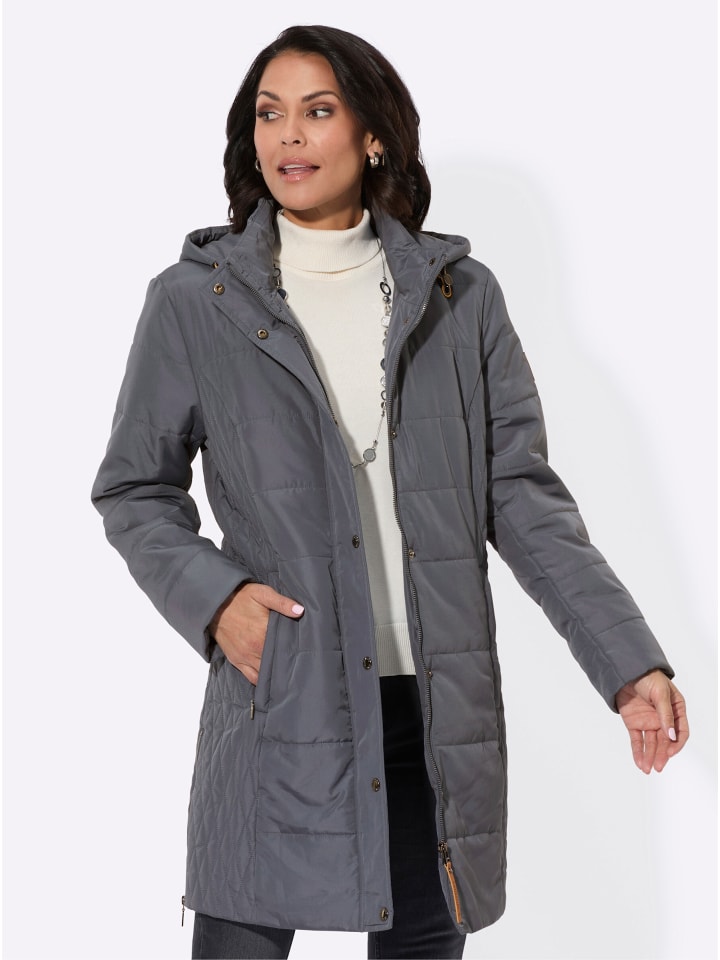 Длинная куртка антрацитового цвета WITT WEIDEN
Длинная куртка антрацитового цвета WITT WEIDEN