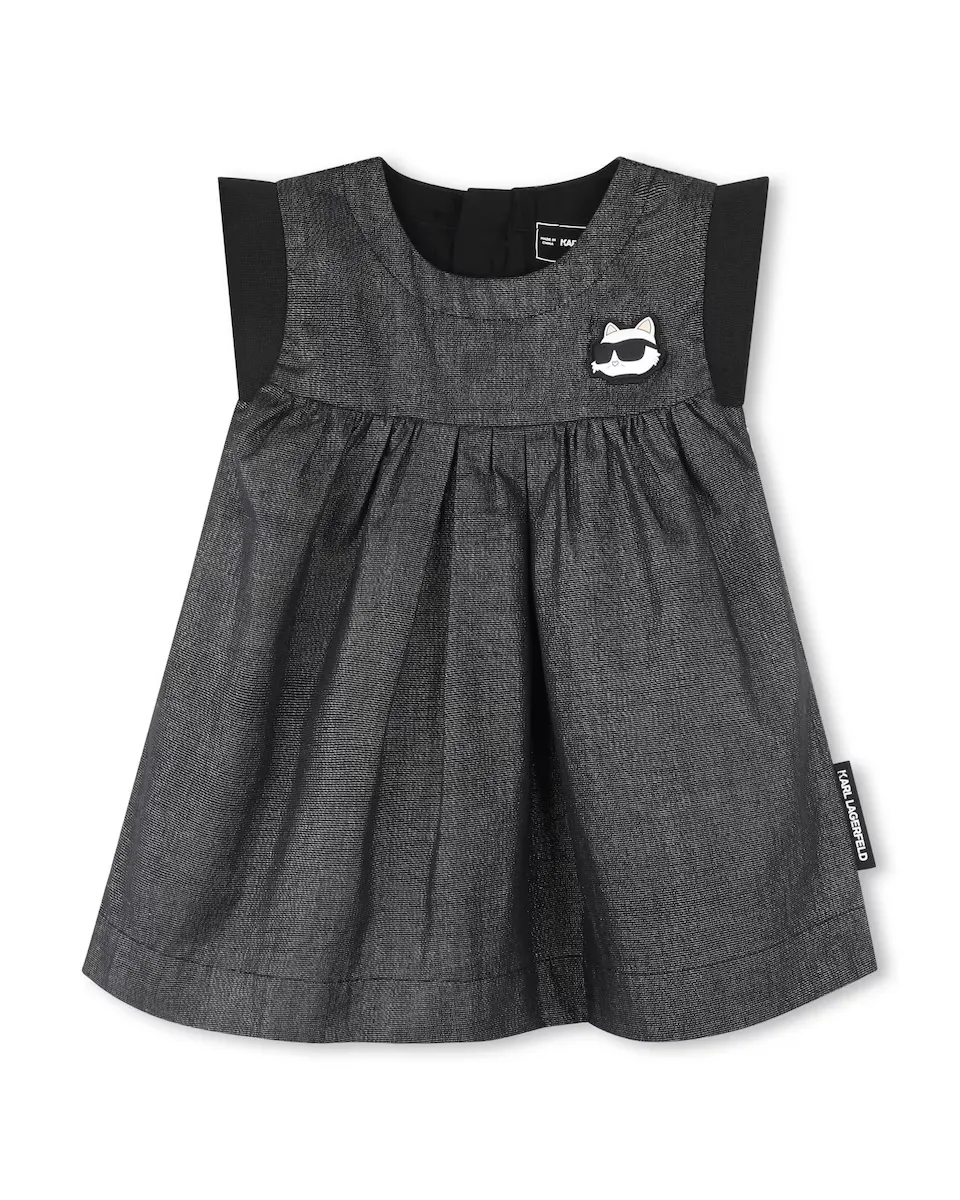 Платье для девочки черного цвета с короткими рукавами Karl Lagerfeld Kids, чёрный
Платье для девочки черного цвета с короткими рукавами Karl Lagerfeld Kids, чёрный