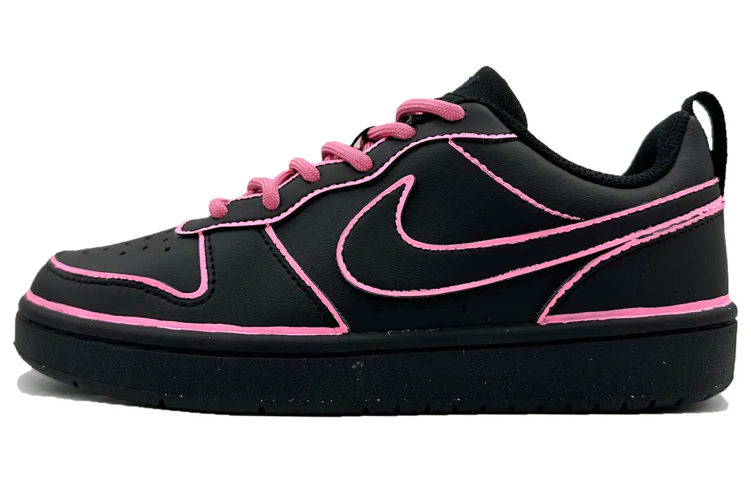 Низкие противоскользящие кроссовки Court Borough для скейтбординга для детей и подростков Nike, черный/розовый
Низкие противоскользящие кроссовки Court Borough для скейтбординга для детей и подростков Nike, черный/розовый
