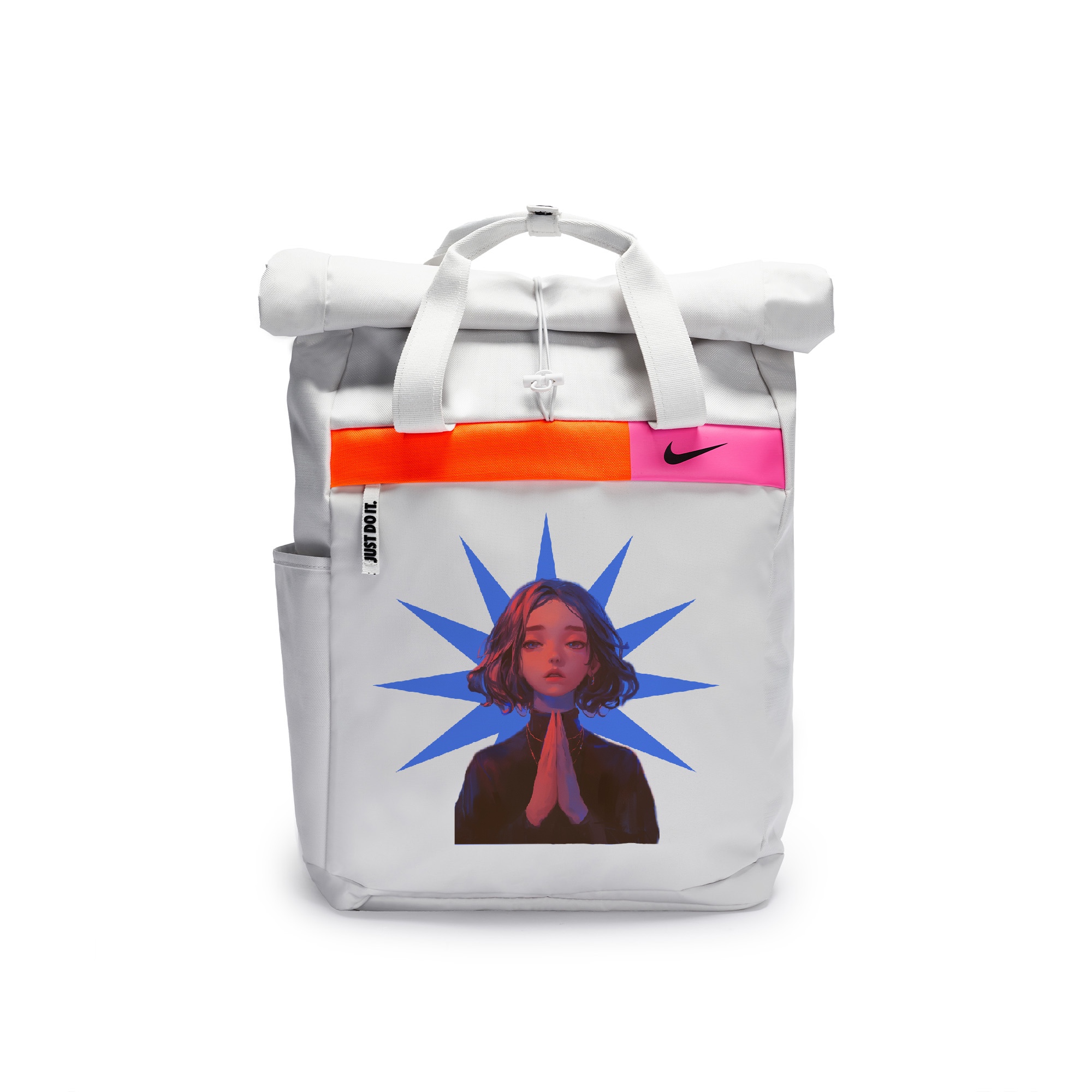 Nike Полиэстеровый граффити рюкзак повседневный унисекс светло-серебристый серый, Prayer
Nike Полиэстеровый граффити рюкзак повседневный унисекс светло-серебристый серый, Prayer