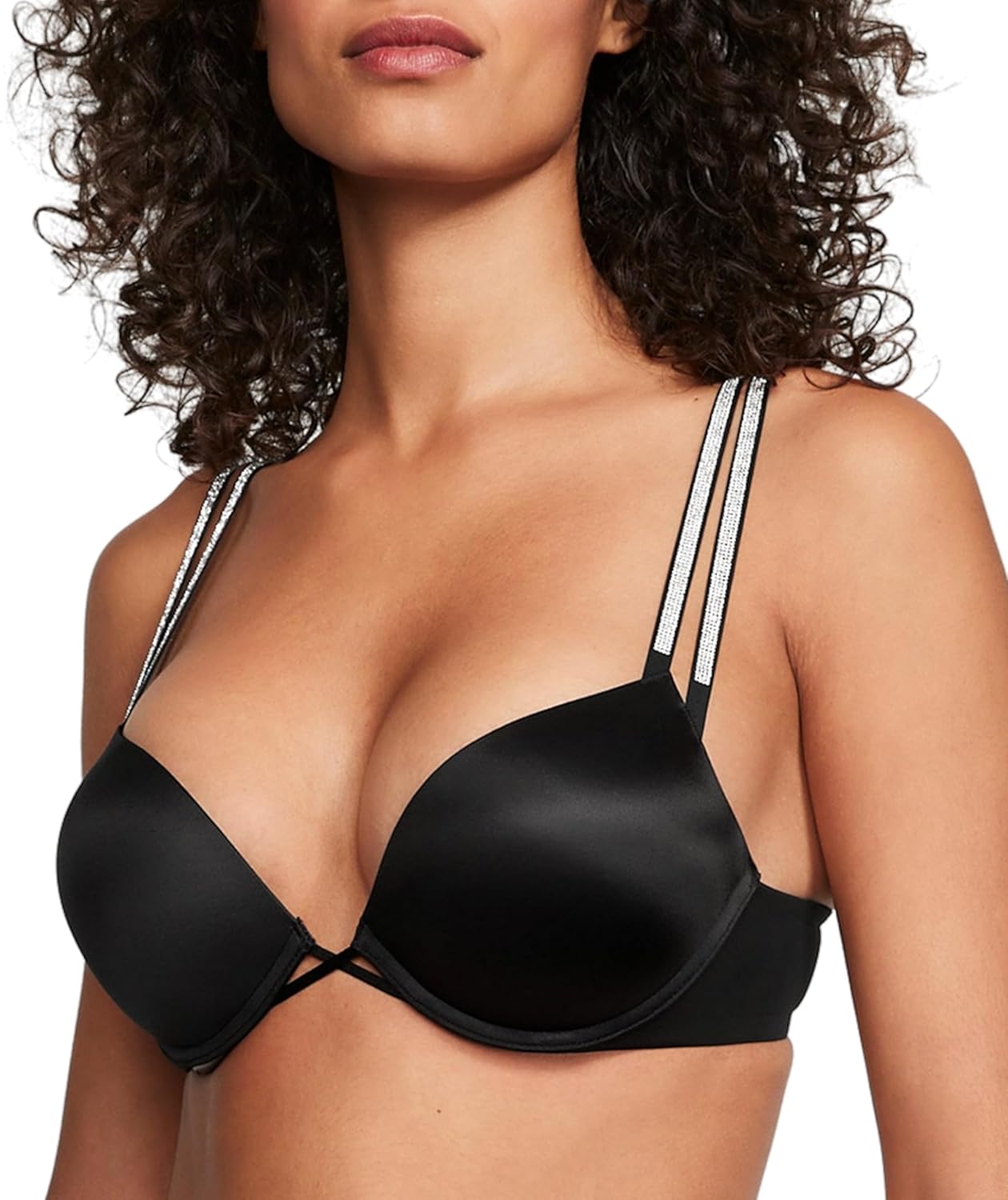 Бюстгальтер Very Sexy Bombshell Adds-2-Cups Push Up от Victoria's Secret, Black Double Shine Strap
Бюстгальтер Very Sexy Bombshell Adds-2-Cups Push Up от Victoria's Secret, Black Double Shine Strap
