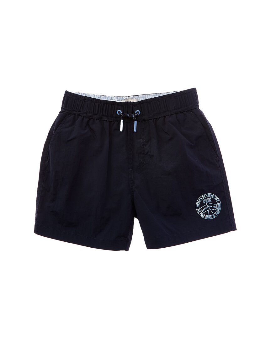 Плавки средней длины с логотипом Scotch & Soda, синий
Плавки средней длины с логотипом Scotch & Soda, синий