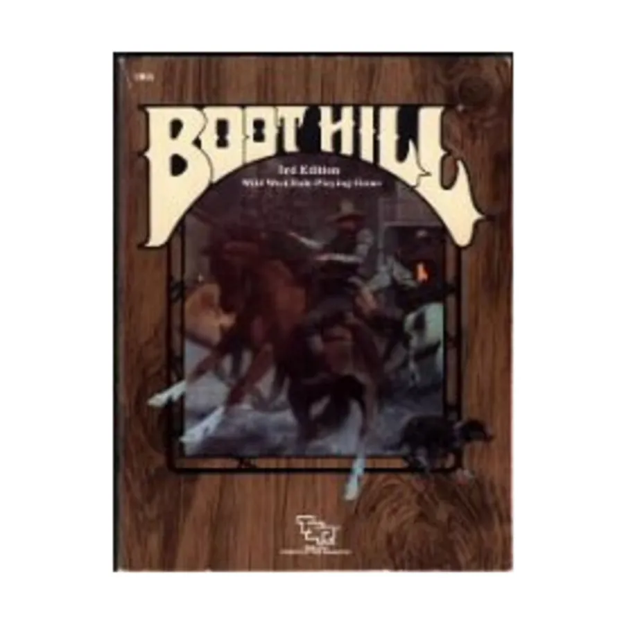 Boot Hill (3rd Edition, 1st Printing), Boot Hill, мягкая обложка
Boot Hill (3rd Edition, 1st Printing), Boot Hill, мягкая обложка