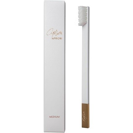 Зубная щетка премиум-класса White Gold Medium Apriori
Зубная щетка премиум-класса White Gold Medium Apriori