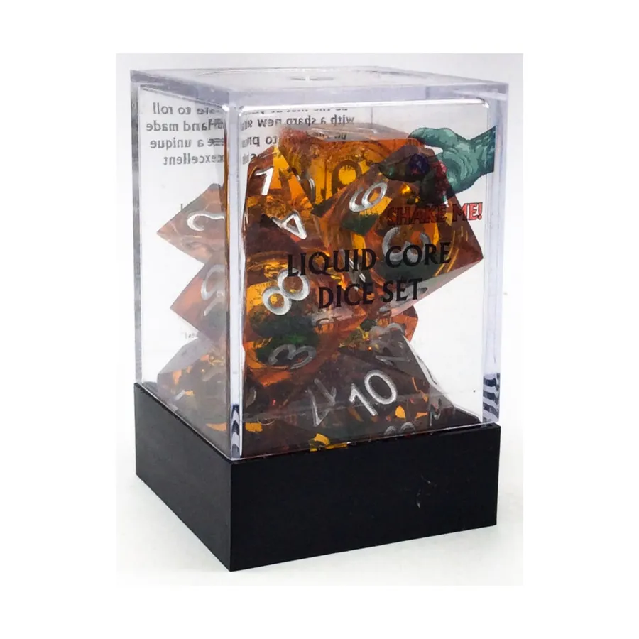 Поли набор расплавленной меди (7), Liquid Core Dice
Поли набор расплавленной меди (7), Liquid Core Dice