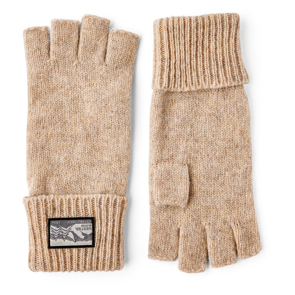 Перчатки с полупальцами из рагг-вула Hestra, бежевый
Перчатки с полупальцами из рагг-вула Hestra, бежевый