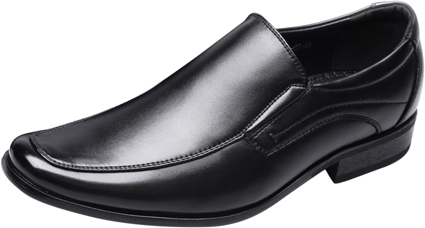 Мужские классические туфли BORAMAX, лоферы без шнурков, свадебные и деловые туфли из искусственной кожи, удобная обувь для мужчин, подходящая к костюму, черный
Мужские классические туфли BORAMAX, лоферы без шнурков, свадебные и деловые туфли из искусственной кожи, удобная обувь для мужчин, подходящая к костюму, черный