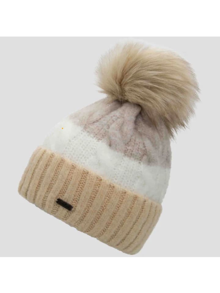 Шапка-помпон Тильда бежевого цвета Chillouts Headwear
Шапка-помпон Тильда бежевого цвета Chillouts Headwear