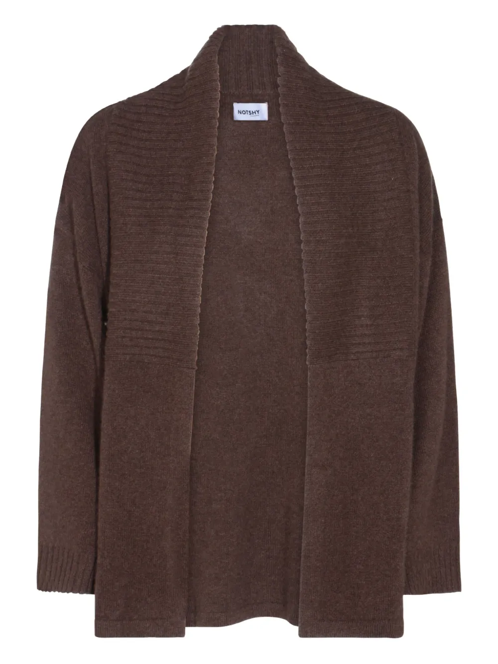 Кардиган без застежки Not Shy, коричневый
Кардиган без застежки Not Shy, коричневый