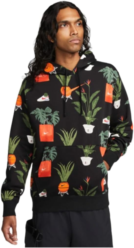 Мужская спортивная толстовка с капюшоном Nike Club Pullover Basketball Hoodie, черная, Black
Мужская спортивная толстовка с капюшоном Nike Club Pullover Basketball Hoodie, черная, Black