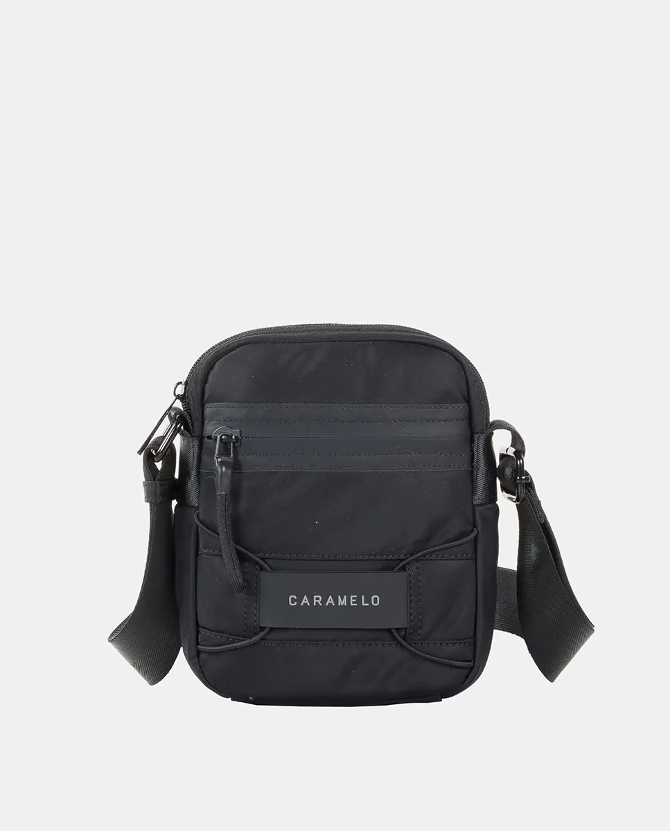 Мужская маленькая сумка через плечо Caramelo, чёрный 
Мужская маленькая сумка через плечо Caramelo, чёрный