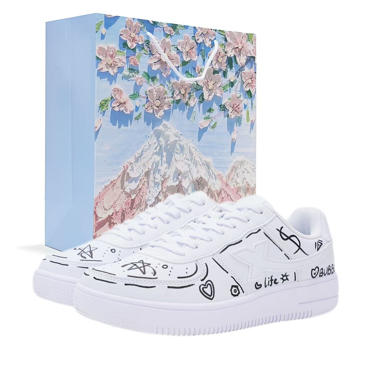 XTEP Кроссовки Air Force One с низким верхом для скейтборда, противоскользящие, износостойкие, мужские, черно-белые
XTEP Кроссовки Air Force One с низким верхом для скейтборда, противоскользящие, износостойкие, мужские, черно-белые