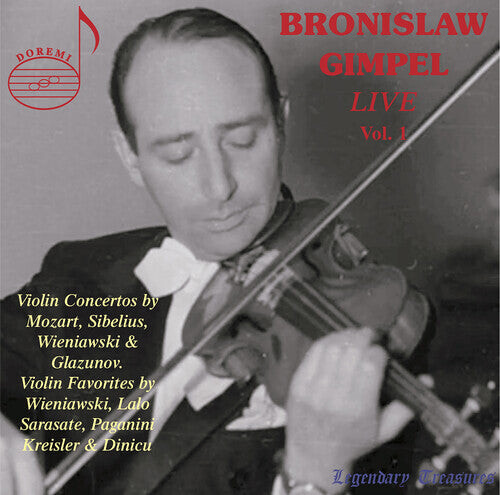 CD диск Dinicu / Gimpel / Martin: Bronislaw Gimpel Live 1
CD диск Dinicu / Gimpel / Martin: Bronislaw Gimpel Live 1