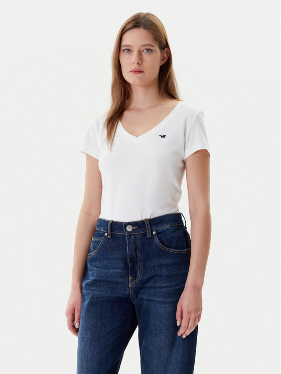 Облегающая футболка Beverly 1016517 Mustang, белый
Облегающая футболка Beverly 1016517 Mustang, белый