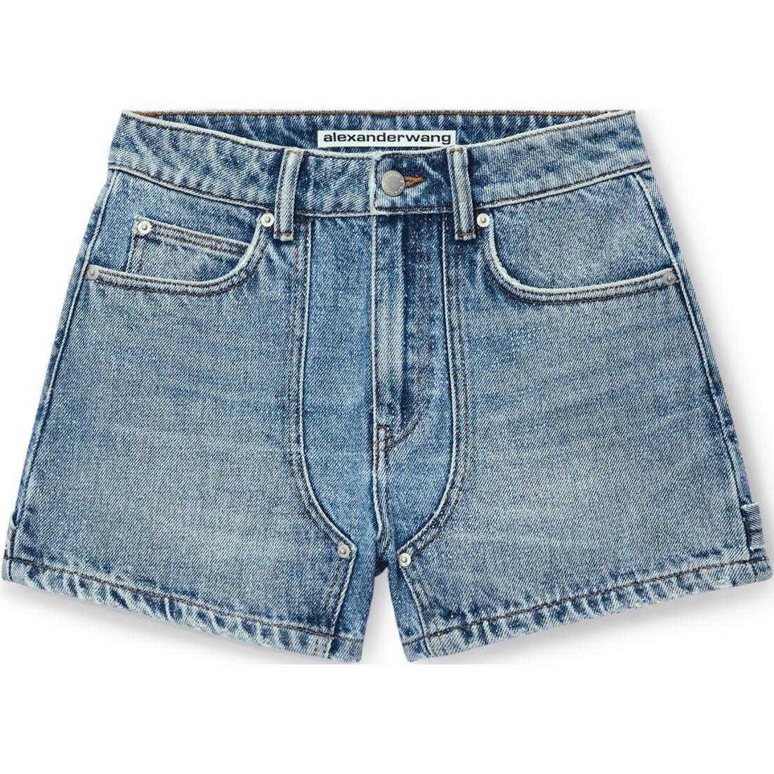 Кристальный узор Высокие шорты Alexander Wang, Индиго
Кристальный узор Высокие шорты Alexander Wang, Индиго