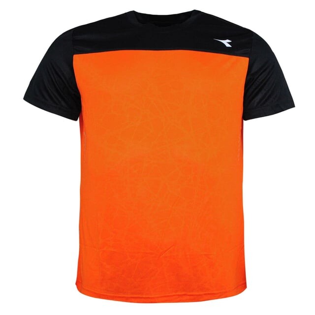Мужская футболка с логотипом Diadora, оранжевый 
Мужская футболка с логотипом Diadora, оранжевый