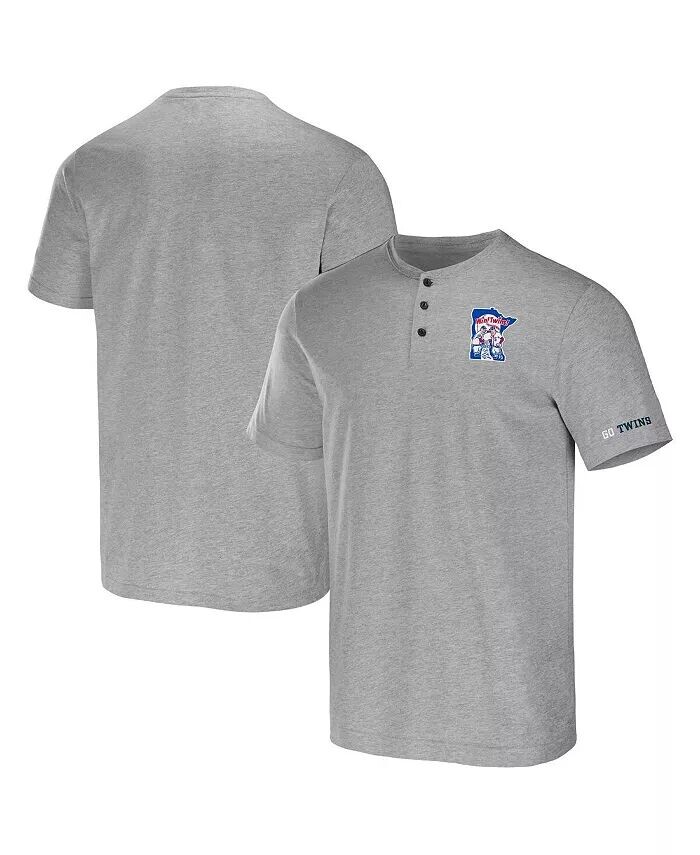 Мужская коллекция Darius Rucker от Heather Gray Minnesota Twins Футболка Henley Fanatics
Мужская коллекция Darius Rucker от Heather Gray Minnesota Twins Футболка Henley Fanatics