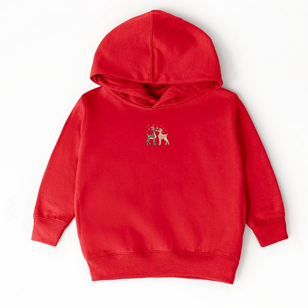 Толстовка с капюшоном для малышей с вышитым оленем The Juniper Shop, Red
Толстовка с капюшоном для малышей с вышитым оленем The Juniper Shop, Red