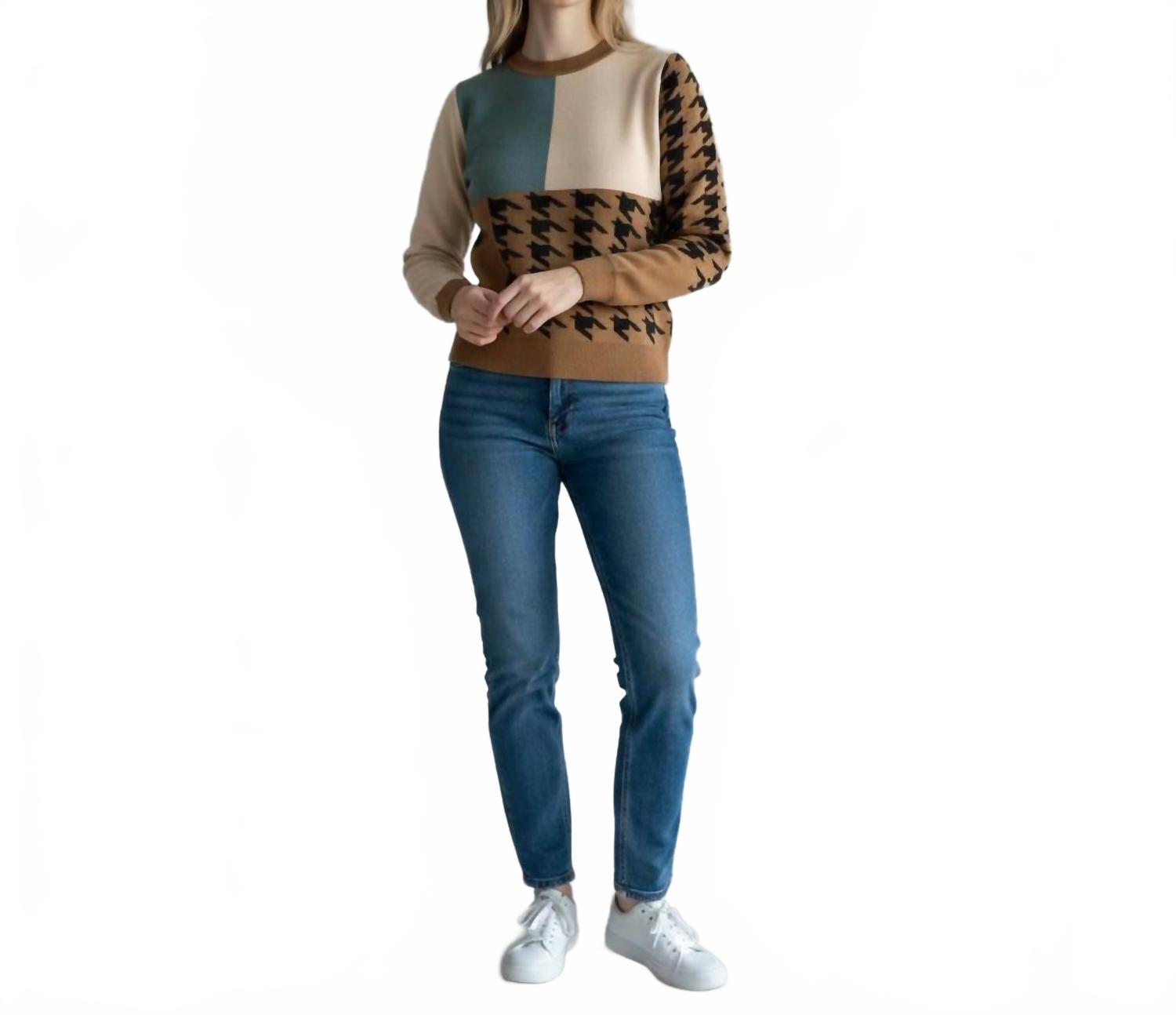 Коричневый вязаный свитер с круглым вырезом Kathie K, коричневый
Коричневый вязаный свитер с круглым вырезом Kathie K, коричневый