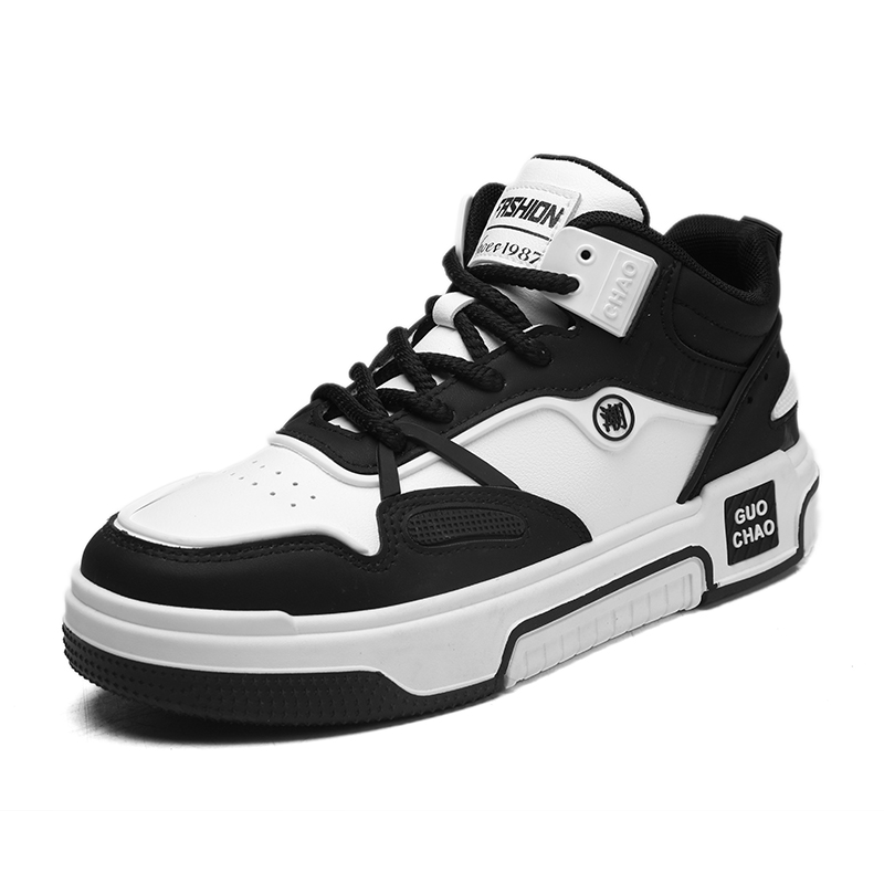 Boogie Bear Амортизирующие нескользящие износостойкие поддерживающие сбалансированные мидтоп кеды мужские бело-черные, цвет White Black
Boogie Bear Амортизирующие нескользящие износостойкие поддерживающие сбалансированные мидтоп кеды мужские бело-черные, цвет White Black