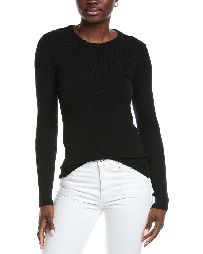 Осенний кашемировый свитер с необработанным краем Autumn Cashmere, черный
Осенний кашемировый свитер с необработанным краем Autumn Cashmere, черный