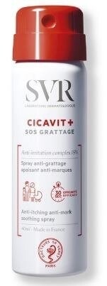 Спрей против зуда, 40 мл SVR Cicavit+ SOS Grattage
Спрей против зуда, 40 мл SVR Cicavit+ SOS Grattage