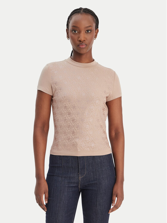 Футболка regular fit W4BI26 J1314 Guess, бежевый
Футболка regular fit W4BI26 J1314 Guess, бежевый