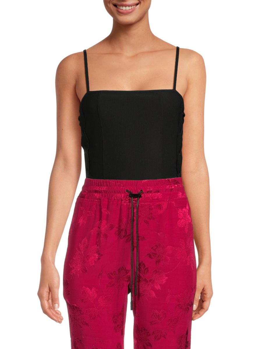 Боди Eveline с квадратным вырезом и рюшами RTA, черный
Боди Eveline с квадратным вырезом и рюшами RTA, черный