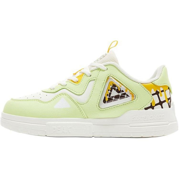 Нескользящие износостойкие низкие детские кроссовки для скейтбординга для подростков PEAK, экрю/зеленый
Нескользящие износостойкие низкие детские кроссовки для скейтбординга для подростков PEAK, экрю/зеленый