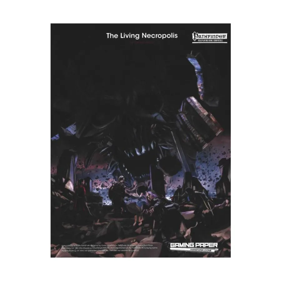 Модуль Living Necropolis, Pathfinder (Gaming Paper)
Модуль Living Necropolis, Pathfinder (Gaming Paper)