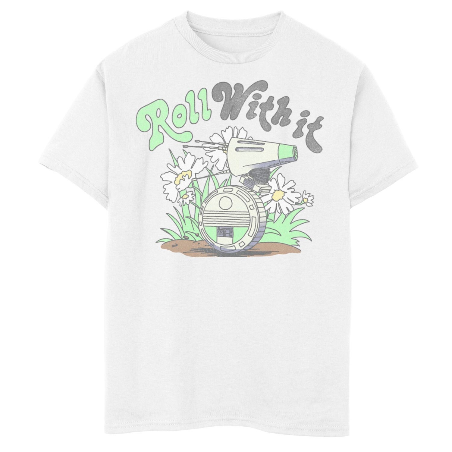 Футболка с рисунком D-0 Roll With It для мальчиков 8–20 лет «Звездные войны. Скайуокер. Восхождение» Licensed Character
Футболка с рисунком D-0 Roll With It для мальчиков 8–20 лет «Звездные войны. Скайуокер. Восхождение» Licensed Character